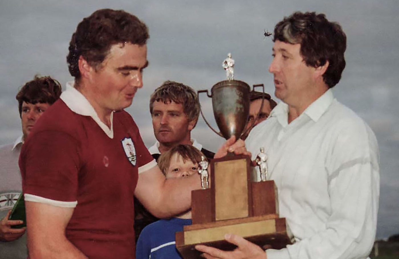 North Junior B Football Final 1990 Slide background